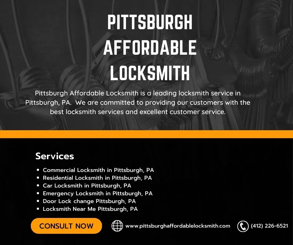 Pittsburgh Affordable Locksmith Pittsburgh, PA 412-226-6521 Pittsburgh Affordable Locksmith Pittsburgh, PA 412-226-6521 - Homepage